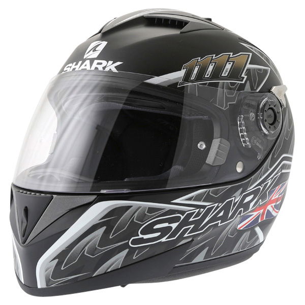 Shark S700S Foggy Replica KBS Full Face Motorcycle Helmet Front Left                                                                                                                                                                                           