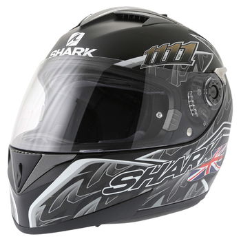 Shark S700S Foggy Replica KBS Full Face Motorcycle Helmet Front Left                                                                                                                                                                                           
