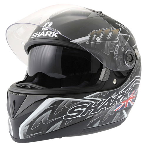 Shark S700S Foggy Replica KBS Full Face Motorcycle Helmet Open With Sun Visor                                                                                                                                                                                  