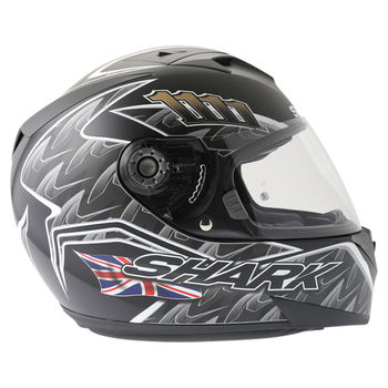 Shark S700S Foggy Replica KBS Full Face Motorcycle Helmet Right Side                                                                                                                                                                                           