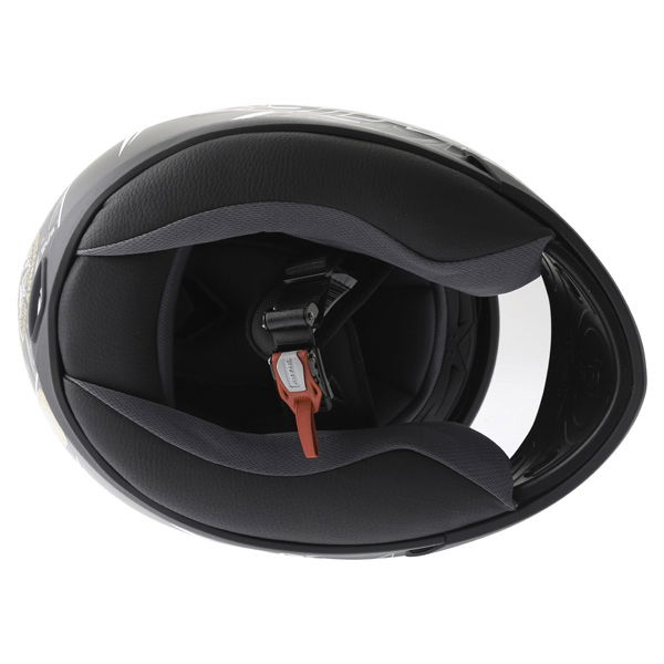 Shark S700S Foggy Replica KBS Full Face Motorcycle Helmet Inside                                                                                                                                                                                               