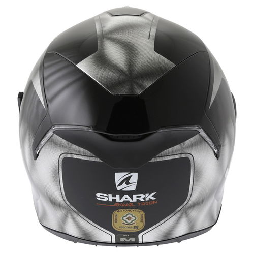 Shark SKWAL Trion KUA Full Face Motorcycle Helmet Back                                                                                                                                                                                                         