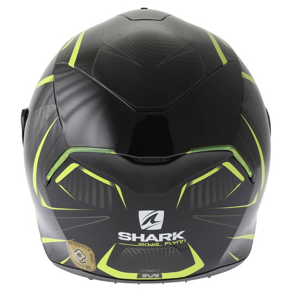 Shark SKWAL Flynn KYA Full Face Motorcycle Helmet Back                                                                                                                                                                                                         