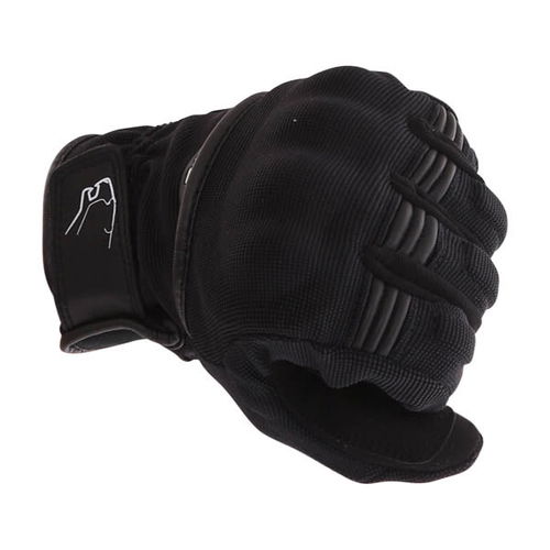 Bering Fletcher Black Motorcycle Gloves Knuckle                                                                                                                                                                                                                