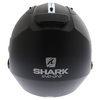 Shark Evo-one Matt Black Flip Front Motorcycle Helmet Back                                                                                                                                                                                                     