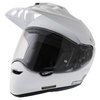 Shoei Hornet Adv White Adventure Motorcycle Helmet Front left                                                                                                                                                                                                  