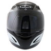 HJC CS-14 Checker Black Helmet Front                                                                                                                                                                                                                           