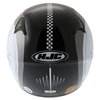 HJC CS-14 Checker Black Helmet Back                                                                                                                                                                                                                            