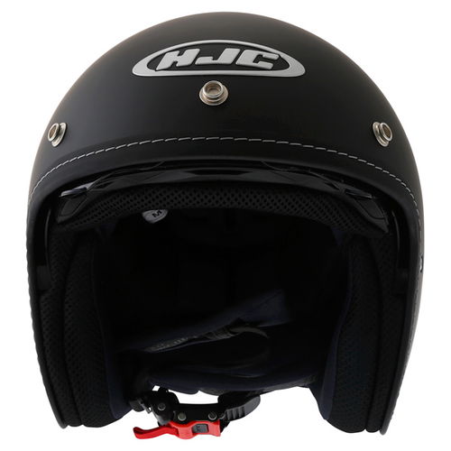 HJC FG-70S Matt Black Open Face Motorcycle Helmet With Sun Visor                                                                                                                                                                                               
