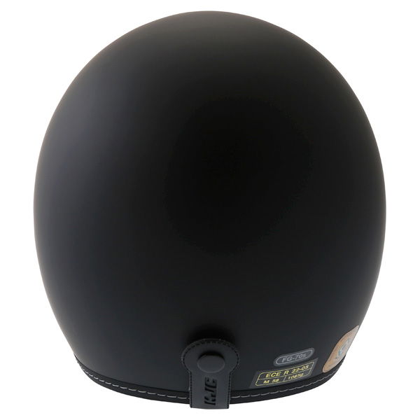 HJC FG-70S Matt Black Open Face Motorcycle Helmet Right Side                                                                                                                                                                                                   