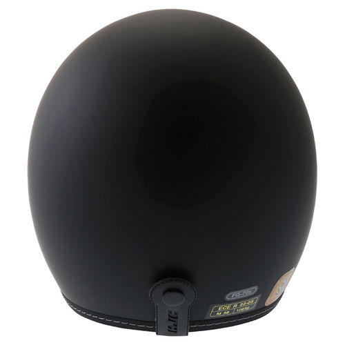 HJC FG-70S Matt Black Open Face Motorcycle Helmet Right Side                                                                                                                                                                                                   