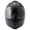 HJC IS-17 Lank Black Red Full Face Motorcycle Helmet Front                                                                                                                                                                                                     