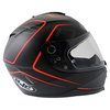 HJC IS-17 Lank Black Red Full Face Motorcycle Helmet Right Side                                                                                                                                                                                                