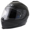 HJC IS-17 Lank Black Full Face Motorcycle Helmet Front Left                                                                                                                                                                                                    