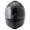 HJC IS-17 Lank Black Full Face Motorcycle Helmet Front                                                                                                                                                                                                         