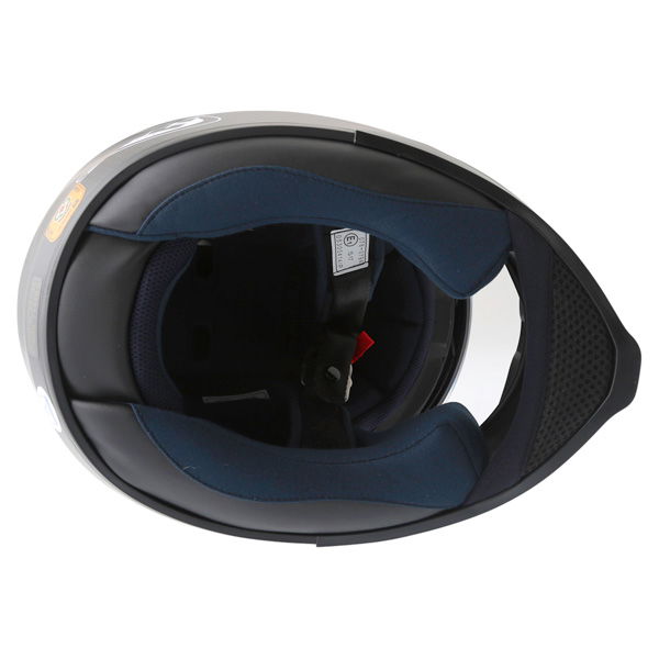 HJC IS-17 Lank Black Full Face Motorcycle Helmet Inside                                                                                                                                                                                                        