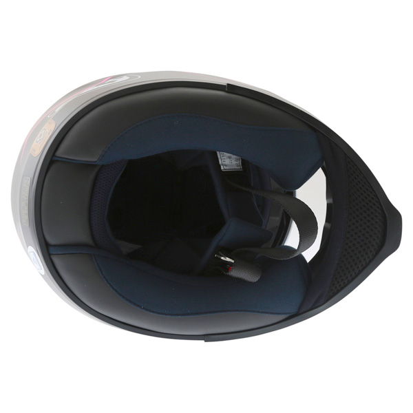 HJC IS-17 Lank Black Pink Ladies Full Face Motorcycle Helmet Inside                                                                                                                                                                                            