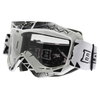 BKS Kids White Motocross Goggles Front Left                                                                                                                                                                                                                    
