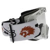BKS Kids White Motocross Goggles Right Side                                                                                                                                                                                                                    
