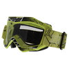 BKS Kids Yellow Motocross Goggles Front Left                                                                                                                                                                                                                   