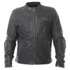 BKS Classic Black Leather Motorcycle Jacket Front                                                                                                                                                                                                              