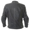 BKS Classic Black Leather Motorcycle Jacket Back                                                                                                                                                                                                               