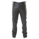 K9 Leather Jeans Black