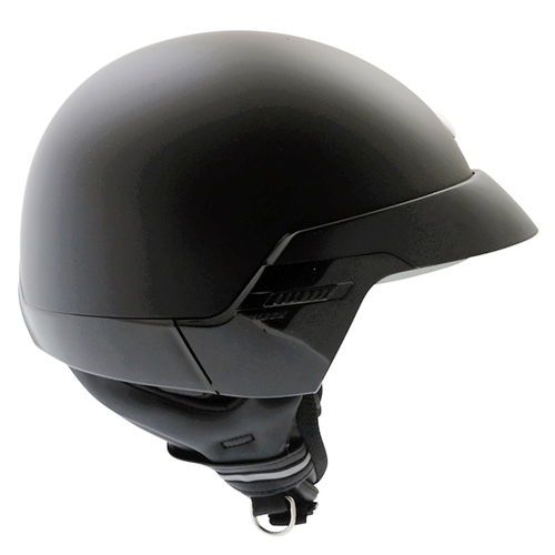 Scorpion EXO 100 Matt Black Open Face Motorcycle Helmet Right Side                                                                                                                                                                                             