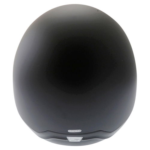 Scorpion EXO 100 Matt Black Open Face Motorcycle Helmet Back                                                                                                                                                                                                   