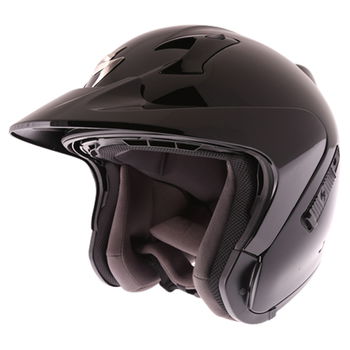 Scorpion Exo 220 Black Open Face Motorcycle Helmet Peak                                                                                                                                                                                                        