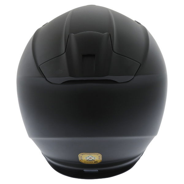 Scorpion Exo 510 Matt Black Full Face Motorcycle Helmet Back                                                                                                                                                                                                   