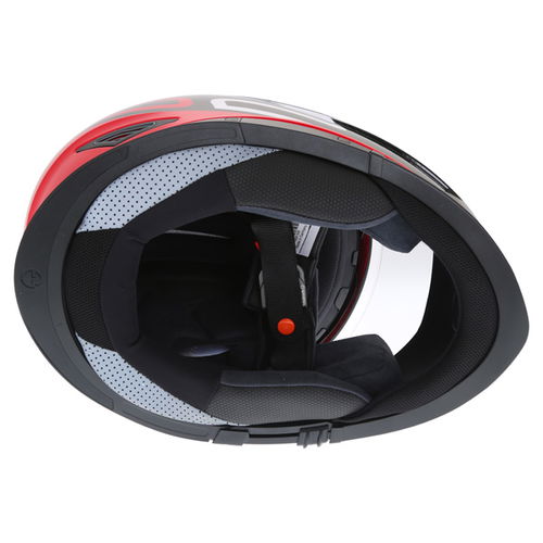 Schuberth S2 Sport Drag Red Full Face Motorcycle Helmet Inside                                                                                                                                                                                                 