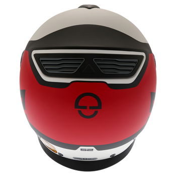 Schuberth S2 Sport Elite Red Full Face Motorcycle Helmet Back                                                                                                                                                                                                  