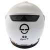 Schuberth S2 Sport White Full Face Motorcycle Helmet Back                                                                                                                                                                                                      