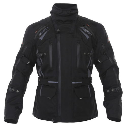 RST Pro Series Paragon V 1416 Mens Black Textile Motorcycle Jacket Front                                                                                                                                                                                       