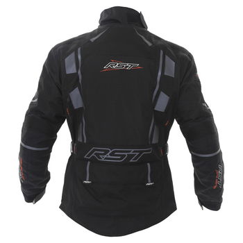 RST Pro Series Paragon V 1416 Mens Black Textile Motorcycle Jacket Back                                                                                                                                                                                        