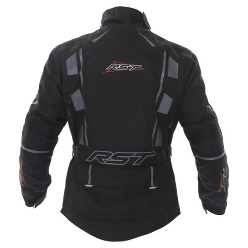 RST Pro Series Paragon V 1416 Mens Black Textile Motorcycle Jacket Back                                                                                                                                                                                        
