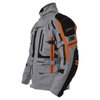 RST Pro Series Paragon V 1416 Mens Silver Fluo Red Textile Motorcycle Jacket Side                                                                                                                                                                              