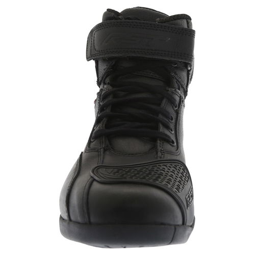RST Stunt Pro 1632 Black Motorcycle Shoes Front                                                                                                                                                                                                                