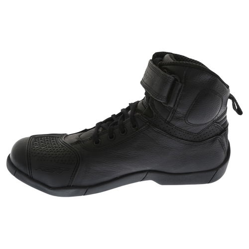 RST Stunt Pro 1632 Black Motorcycle Shoes Inside leg                                                                                                                                                                                                           