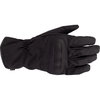 Bering Gloke Black Motorcycle Gloves Back                                                                                                                                                                                                                      