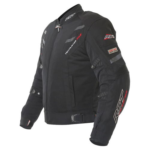 RST Pro Series Ventilator 1702 Mens Black Textile Motorcycle Jacket Side                                                                                                                                                                                       