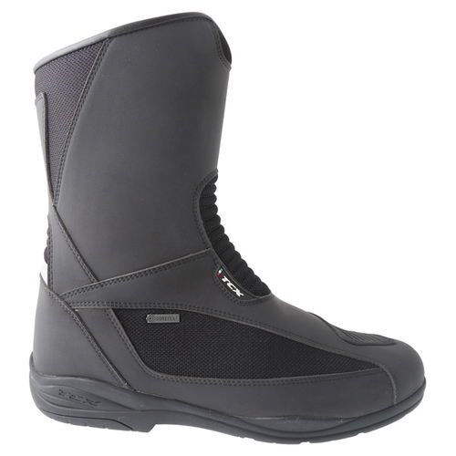 TCX Explorer Evo Goretex Waterproof Black Motorcycle Boots Outside leg                                                                                                                                                                                         