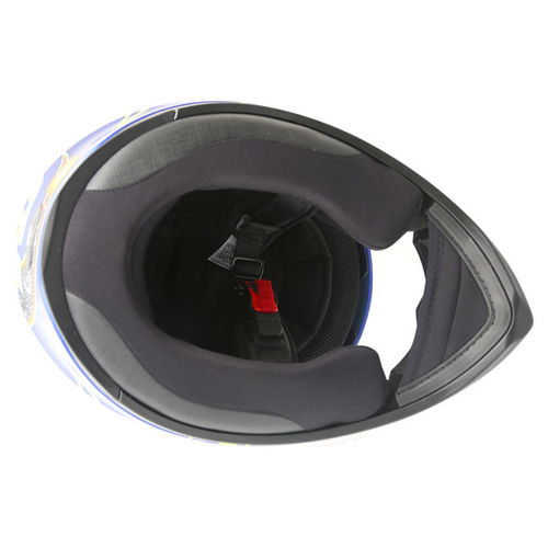 AGV K3 SV Valentinoi Rossi 5 Continents Full Face Motorcycle Helmet Inside                                                                                                                                                                                     