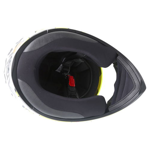 AGV K3 SV Groovy Full Face Motorcycle Helmet Inside                                                                                                                                                                                                            