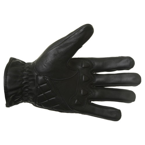 BKS Summer Mens Black Motorcycle Gloves Palm                                                                                                                                                                                                                   