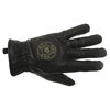 BKS Summer Ladies Black Motorcycle Gloves Back                                                                                                                                                                                                                 