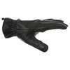 BKS Summer Ladies Black Motorcycle Gloves Thumb side                                                                                                                                                                                                           