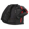 Frank Thomas Dynamic Black Red Leather Motorcycle Jacket Inside                                                                                                                                                                                                