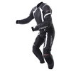RST R-14 1004 Mens Black White Leather Motorcycle Suit Racing crouch                                                                                                                                                                                           